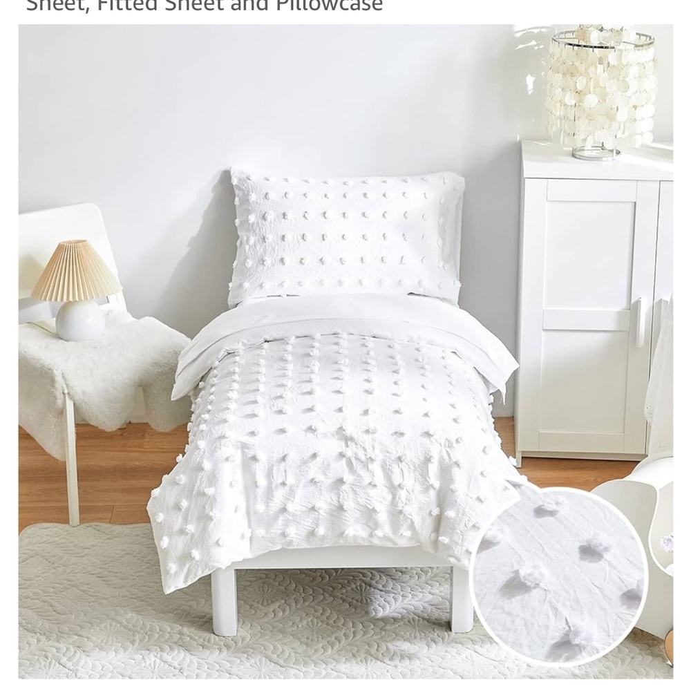 Amazon tuffed dot toddler bedding